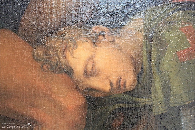Stress et détresses traversent l’histoire. Détail d’une œuvre de Lethiere. Musée des beaux-arts de Bordeaux.