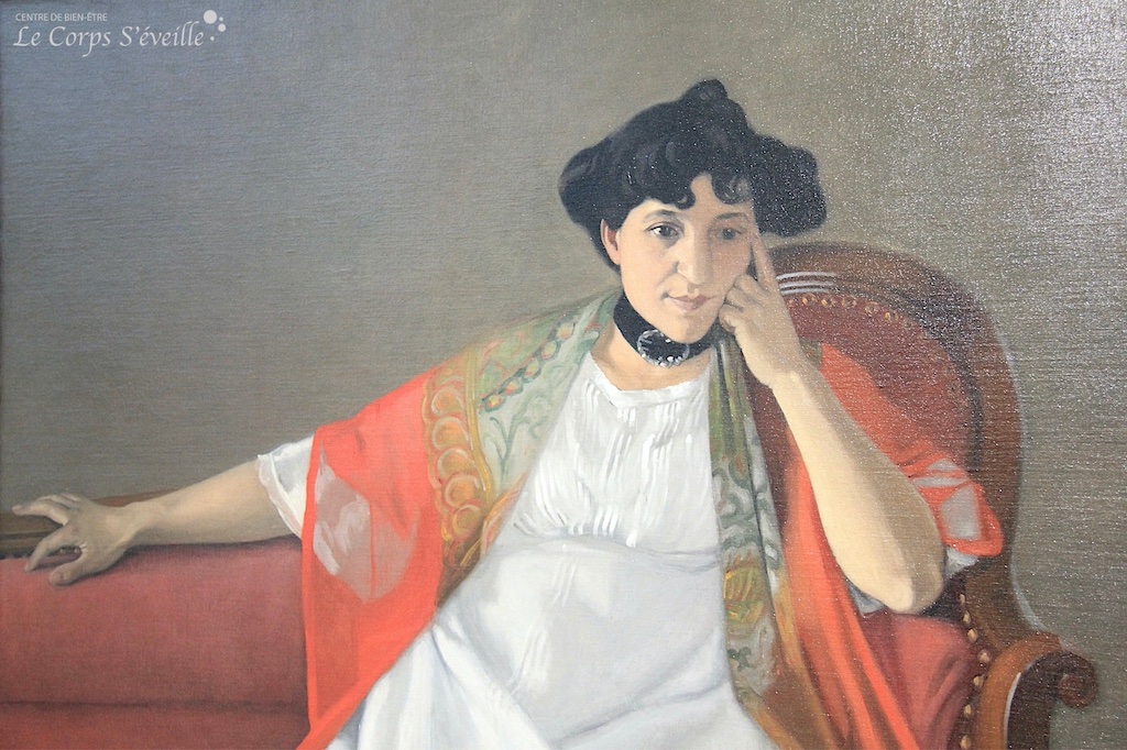 L’oisiveté se glisse au musée des beaux-arts de Bordeaux : Madame Vallotton peinte par Félix Vallotton.