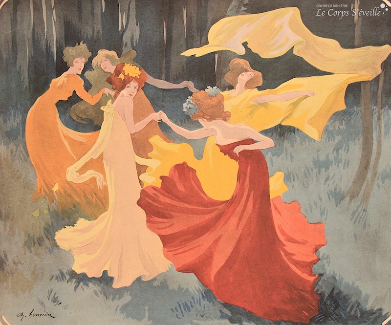 Danse sylvestre, par Charles Henrida. Musée des beaux-arts de Bordeaux, Nouvelle Aquitaine.