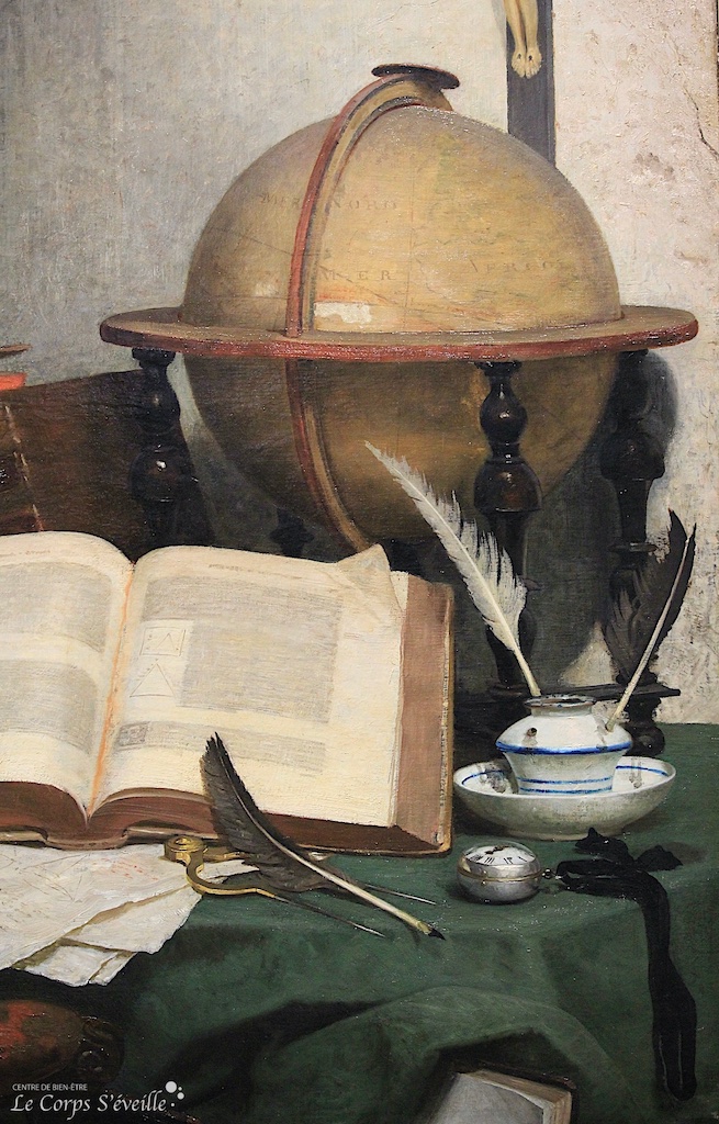Enchanter les mots. Peinture de Louis Carrey. Musée des beaux-arts de Lyon.
