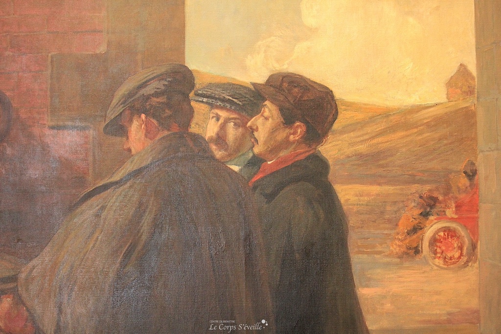 Les nuances de l’amour. Détail d’une peinture de Jacques Émile Blanche. Musée des beaux-arts de Lyon.