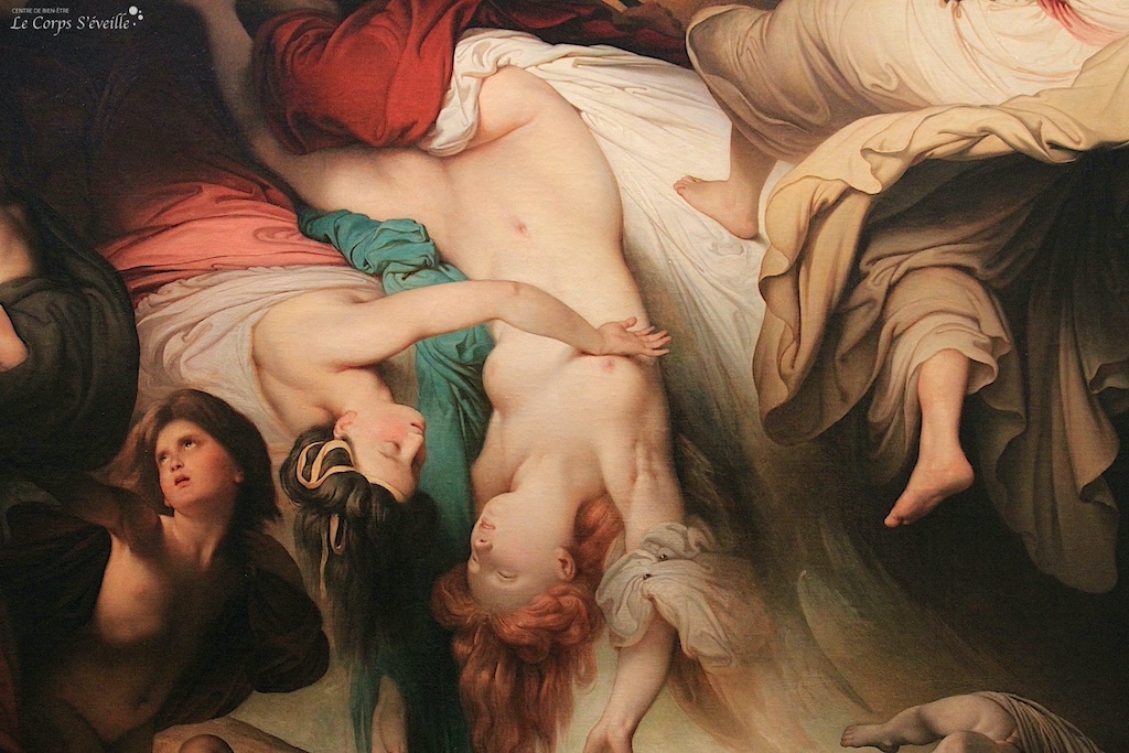 Détail d’une peinture de François-Joseph Heim. Musée des beaux-arts de Lyon.