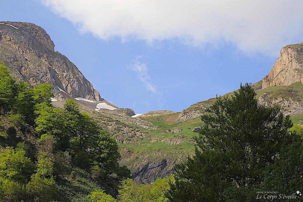 Travailler dur à l’oisiveté en Pyrénées béarnaises.