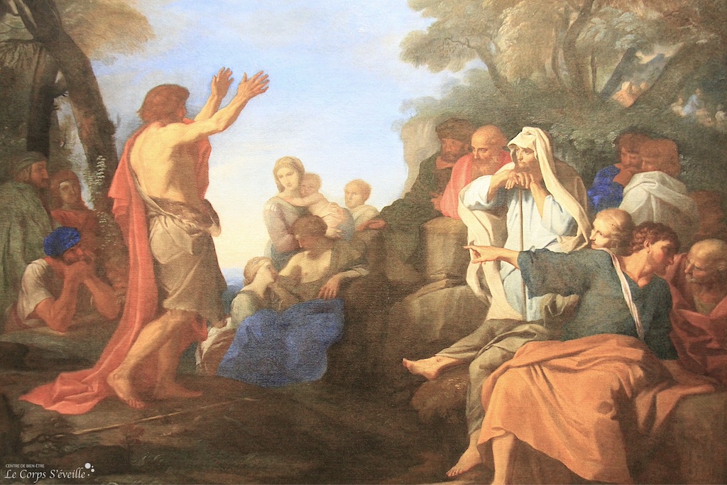 Questionner la virilité. Détail d’une peinture de Carlo Maratta. Musée des beaux-arts de Pau.