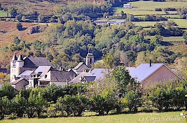Le village de Bedous, dans les Pyrénées béarnaises.