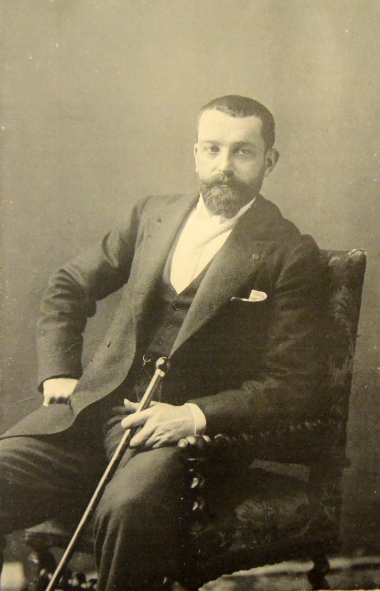 Le peintre Henri Gervex (1852 - 1929).