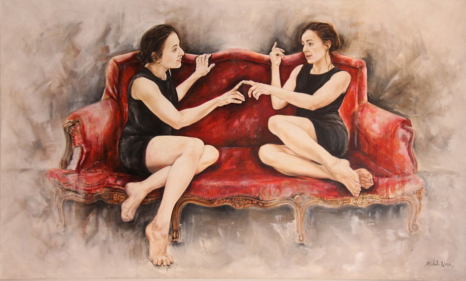 L’amitié vue par Michèle Narce, artiste peintre.