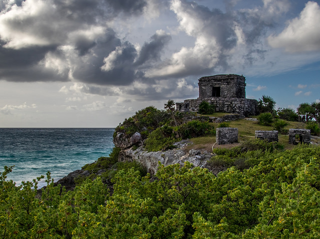 Site archéologique de Tulum Yucatan au Mexique. Photographe : Serge Pinel.
