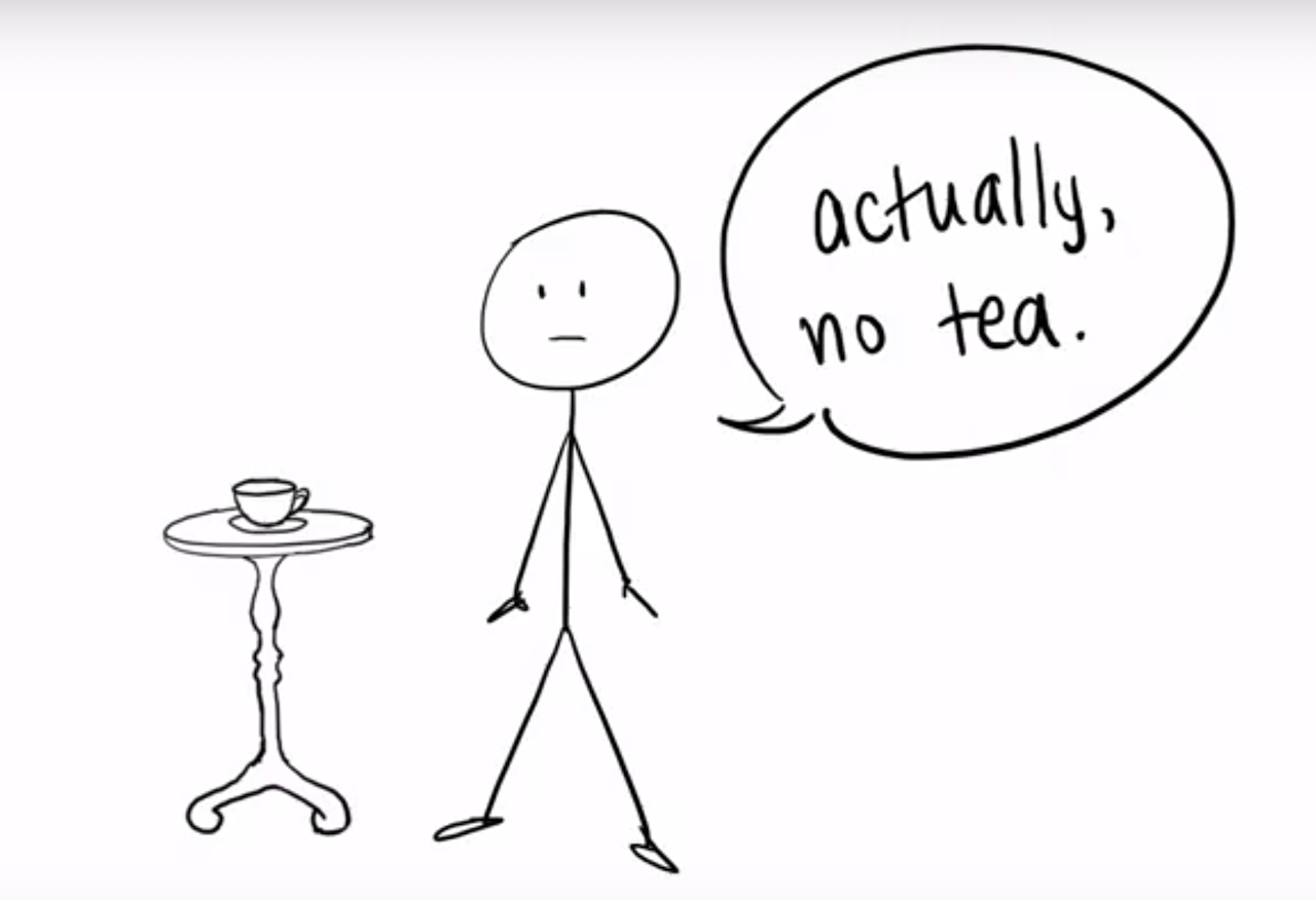 Image extraite de la vidéo : Tea Consent.