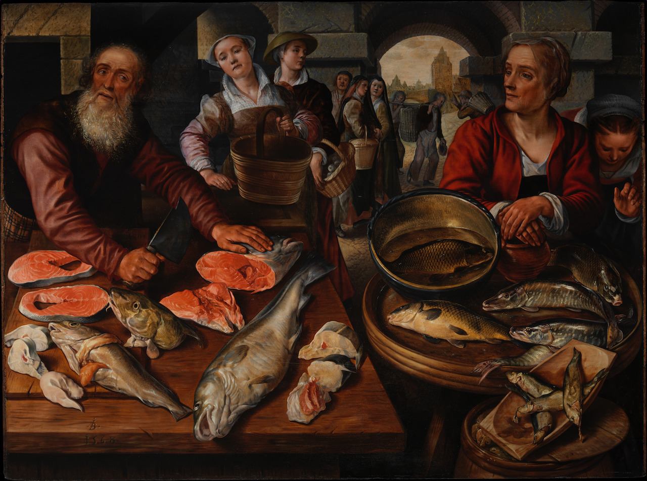 Artiste peintre : Joachim Beuckelaer - Année 1568.